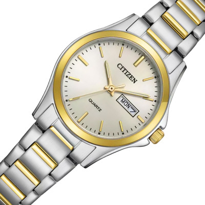 Đồng Hồ Nữ Citizen Pin-Quartz Dây Thép Không Gỉ EQ0614-52A - Mặt Trắng (28mm)