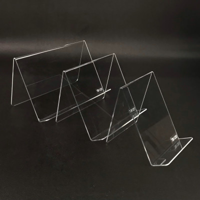 Kệ trưng bày mica chữ V Enter TB121 150x115x135mm mica dày 2mm, Giá trưng bày sản phẩm, Kệ trưng bày nhà sách