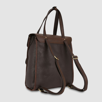 Balo da nam nữ đựng laptop 14inch nhỏ gọn IDIGO UBP2-515, balo công sở đựng tài liệu A4 cao cấp