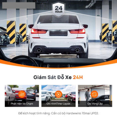 Camera hành trình 70mai A200 fullHD 1080P HDR - Hàng chính hãng