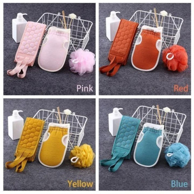 (Xả Hàng) Bao tay tắm tẩy tế bào chết, dây tắm chà lưng, bông tắm tẩy da chết tạo bọt (chọn mẫu theo phân loại)