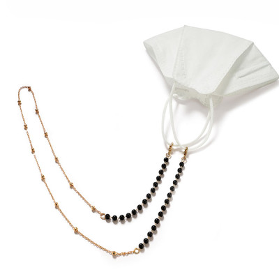 Chuỗi đeo kính ngọc trai Hàn Quốc handmade sáng tạo ins star dây buộc khẩu trang đeo tai nghe airpod sành điệu