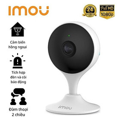 Camera Wifi Imou C22EP đàm thoại 2 chiều độ nét full HD, lắp trong nhà hồng ngoại thông minh cân bằng sáng - Hàng Chính Hãng