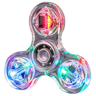 Con Quay Spinner Màu Hand Fidget 3 Cánh Nhựa  Kỳ Diệu Bộ Đồ Chơi Đèn Led Phát Sáng Xả Stress Bằng Nhựa ABS Cho Mọi Lứa Tuổi BAFABY Đa Màu