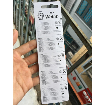 5 Viên Pin Maxell AG0 SR521SW 379 1.55V Nhật Bản