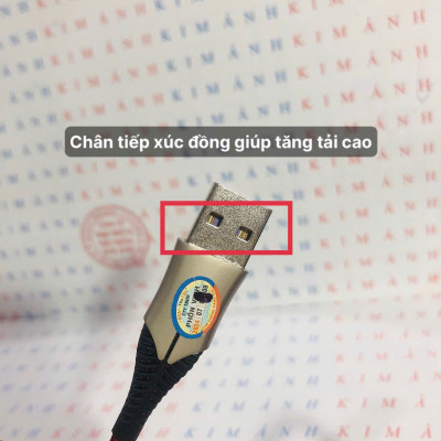 Dây sạc nhanh Ham mer ( H-C11-C ) 3A , chân Type C, Có đèn báo, Hàng chính hãng bảo hành 12 tháng