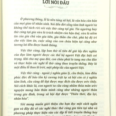 Tập Văn Cúng Gia Tiên - Văn Khấn Tại Nhà (Tái bản 2023)