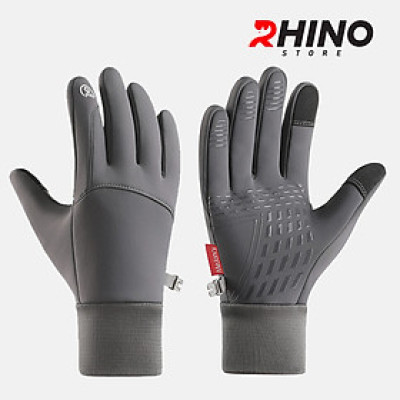 Găng tay giữ ấm, chống gió mùa đông Rhino G201 cảm ứng điện thoại cho nam, nữ