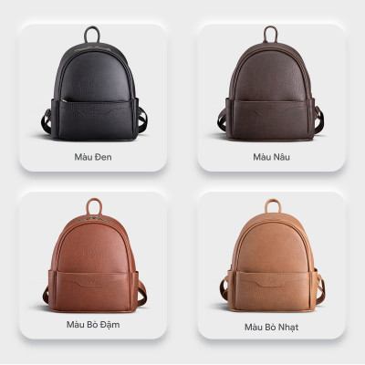 Balo Lata ( Thời trang nữ cỡ trung - Balo da BAL61 )