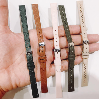 Dây Da Đồng Hồ Julius Hàn Quốc Size 10 - Chọn Màu