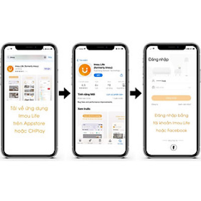 Camera IMOU S21FP S41FP tích hợp mic, phát hiện chuyển động, chống nước IP66 - Hàng chính hãng 