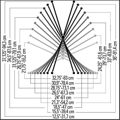 Chân đàn Organ QUIK LOK T/10 BK