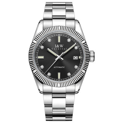 Đồng hồ nam chính hãng IW CARNIVAL IW786G-5,kính sapphire,chống xước,chống nước 50m,Bh 24 tháng,máy cơ (automatic)