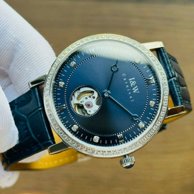 Đồng Hồ Nam I&W Carnival 636G Chính Hãng Full Box Chống Nước Kính Chống Xước Dây Da Cao Cấp BH 60T (Máy Cơ Tự Động)