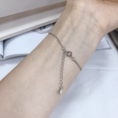 Lắc tay vòng tay sợi titan mảnh basic