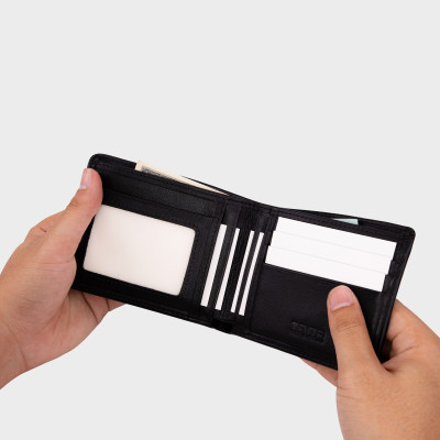 Ví nam da bò Trita ( Thời trang nam dáng ngang - Ví da RVN002 )