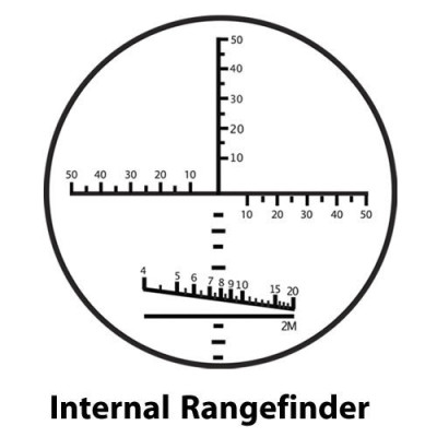 Ống nhòm quân sự Barska 7x50 WP Battalion (có vạch ly giác) - Hàng chính hãng