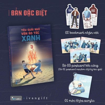Sách - Yêu Quái Nhỏ Vận Áo Tấc Xanh - Tập 3 - Ivangift - AZ Việt Nam
