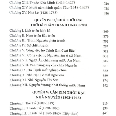 Việt Nam sử lược (NXB Kim Đồng) - Bìa cứng