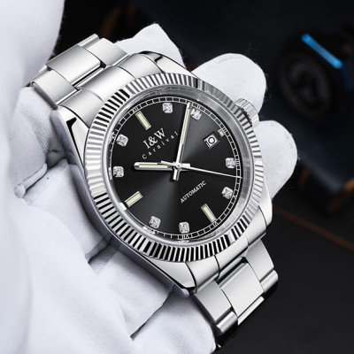 Đồng hồ nam chính hãng IW CARNIVAL IW786G-5,kính sapphire,chống xước,chống nước 50m,Bh 24 tháng,máy cơ (automatic)