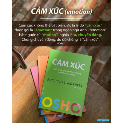 Sách - Cảm Xúc + Trưởng Thành + Hiểu - Combo 3 Cuốn - Osho