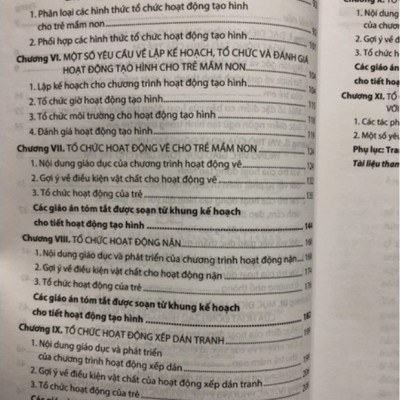 Sách - Phương pháp tổ chức Hoạt động tạo hình cho trẻ mầm non