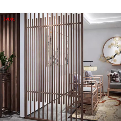 Vách ngăn phòng khách, nhà bếp bằng gỗ 3VD01 - Nội thất lắp ráp Viễn Đông