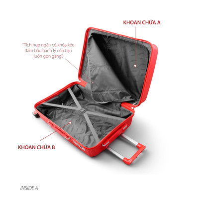 Vali Nhựa Size Xách Tay 20 inch MR VUI 212 - Hàng Chính Hãng