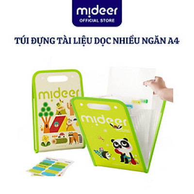 Túi đựng tài liệu dọc nhiều ngăn A4 cầm tay Mideer Accordion Folder