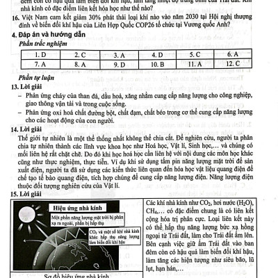 Bài Tập Phát Triển Năng Lực Hóa Học 10