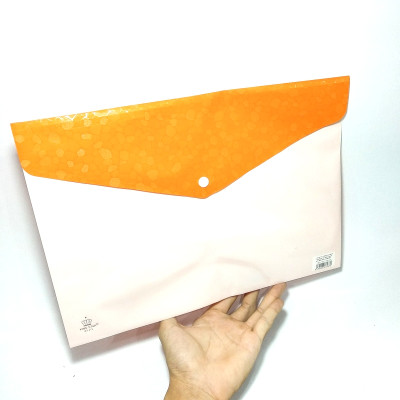 Bìa 1 Nút 2 Màu F King-Star - Màu Cam