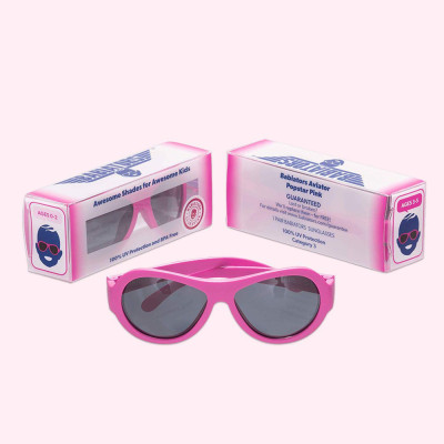 Kính Chống Tia Cực Tím Cho Bé Babiators - Aviators, Hồng, 0-2 Tuổi