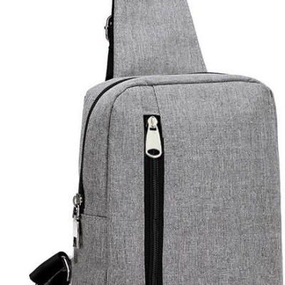 Combo Balo Thời Trang & Túi Đeo Messenger PRAZA - BL172DC095 (Xám)