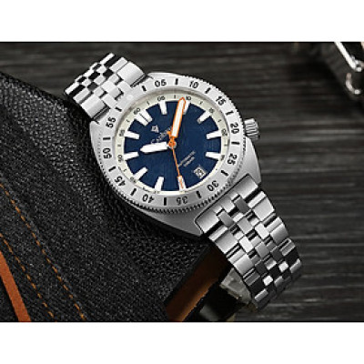 Đồng Hồ Nam Cadisen C8231M1 Chính Hãng Full Box Chống Nước Kính Chống Xước Dây Thép BH 2 Năm Máy Cơ