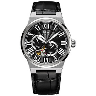 Đồng Hồ Nam I&W Carnival 681G1 Chính Hãng Full Box Chống Nước Kính Chống Xước Dây Da Cao Cấp BH 5 NAM