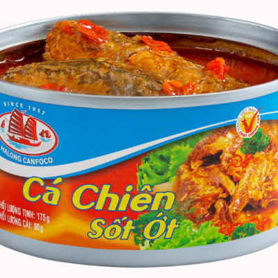 Combo 4 hộp Cá chiên sốt ớt 175g