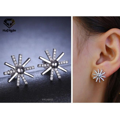 Bông tai bạc Ý Huệ Ngân - Hậu duệ mặt trời RYE140930