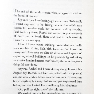 Percy Jacson And The Last Olympian (Paperback)