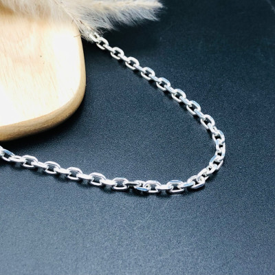 Dây Chuyền Nam Bạc Hiểu Minh DBN007 Bạc Ta 7 chỉ