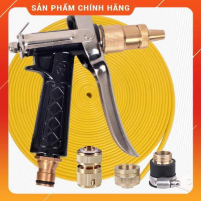 (HÀNG HOT SIÊU CHÂT) Bộ dây và vòi xịt tăng áp lực nươc 300% loại 10m (cút đồng) 206712