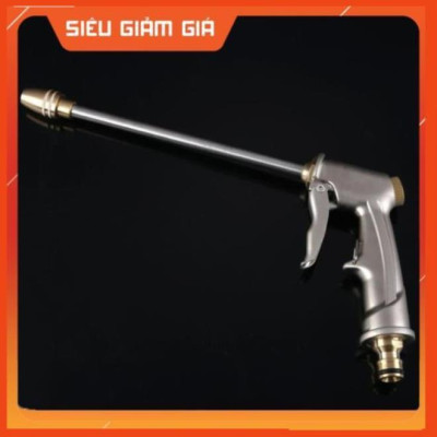 Bộ dây vòi xịt nước rửa xe, tưới cây . tăng áp 3 lần, loại 7m, 10m 206701-2 đầu đồng, cút, nối PE