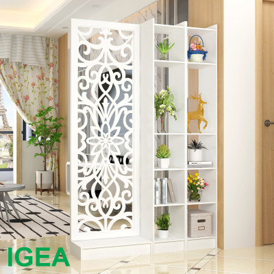 VÁCH NGĂN HOA LÁ TÂY LIỀN 1 KỆ (1m9x90cm)