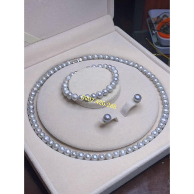 Combo trang sức ngọc trai