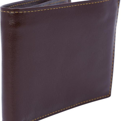 Ví Da Bò Nam Nhiều Ngăn Thẻ Leorno VM04A (12.5 x 9.7 cm) - Nâu