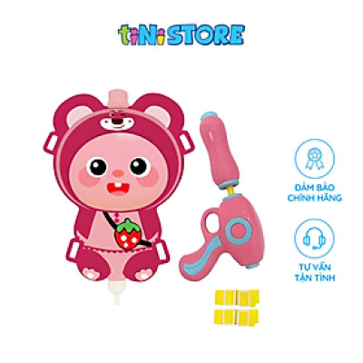 Đồ chơi ba lô phun nước hình gấu hồng Value Toys