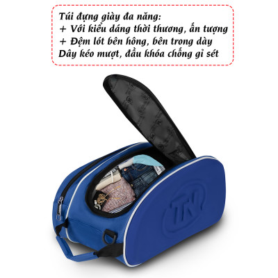 Túi đựng giày đá bóng 3 ngăn TN Bags TN.B 9003 túi thể thao nhỏ gọn chống nước