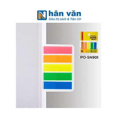 Phân Trang Nhựa 5 Màu Pro Office PO-SN901