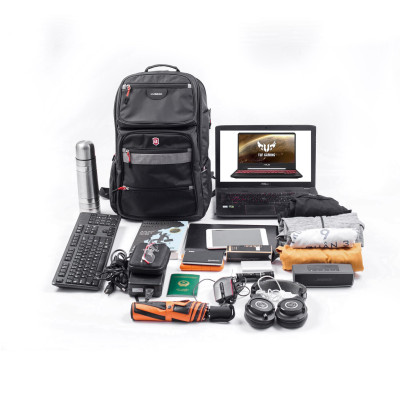 Balo LUGBRO GAMING (RÊU - XÁM 840D)