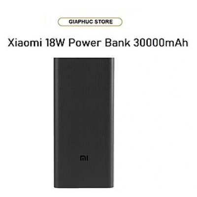 Pin sạc dự phòng Xiaomi Power Bank 3 30.000mAh 18W - Hàng Nhập Khẩu