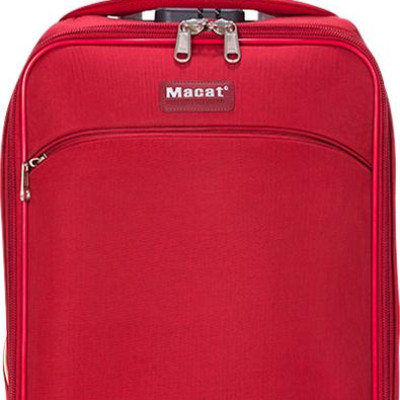 Bộ Vali (56 x 36 cm) Kèm Balo Laptop (42 x 35 cm) Macat AC19T - Đỏ